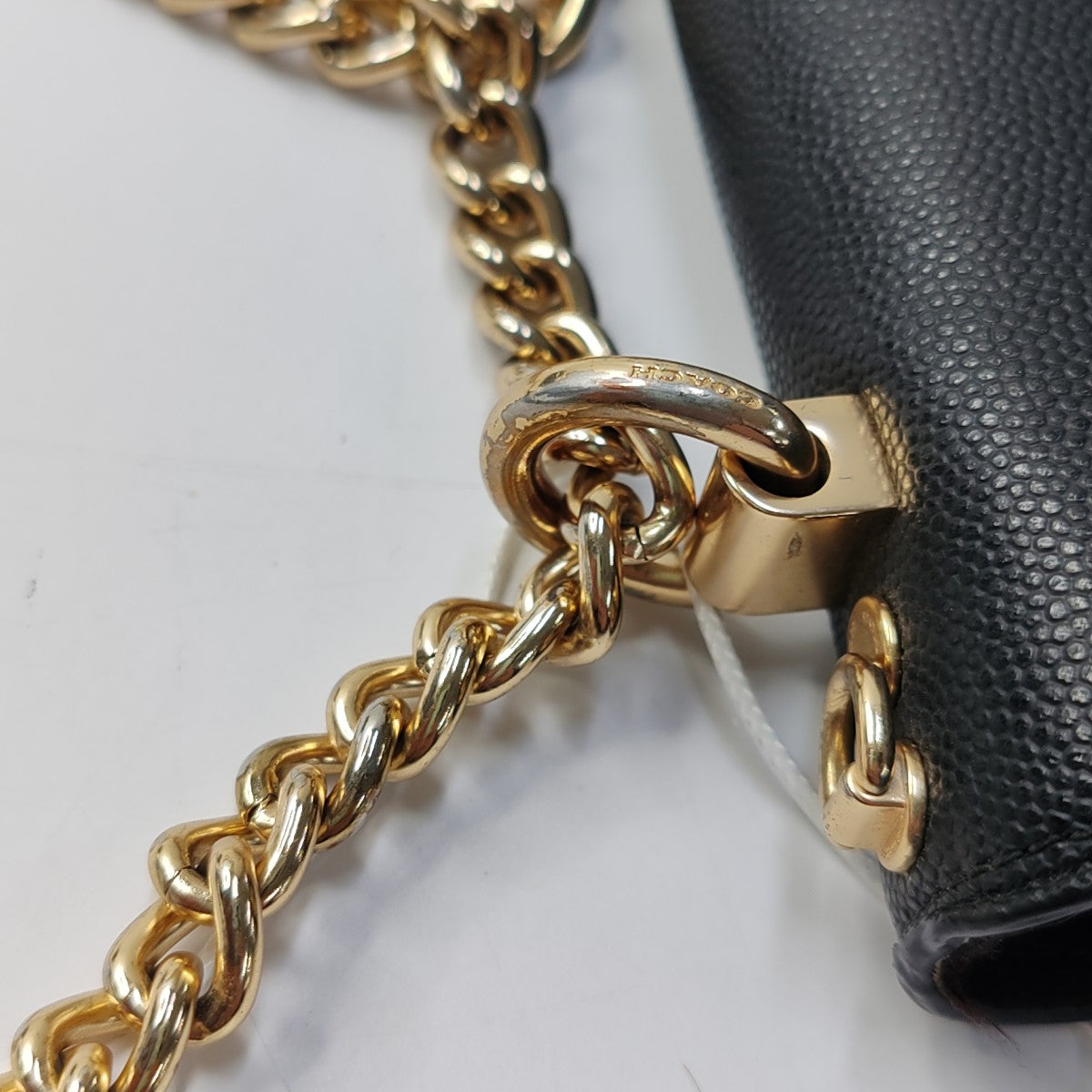 COACH KLARE Black Leather Crossbody Bag Single Shoulder Bag Golden hardware-(SKU)-944003825