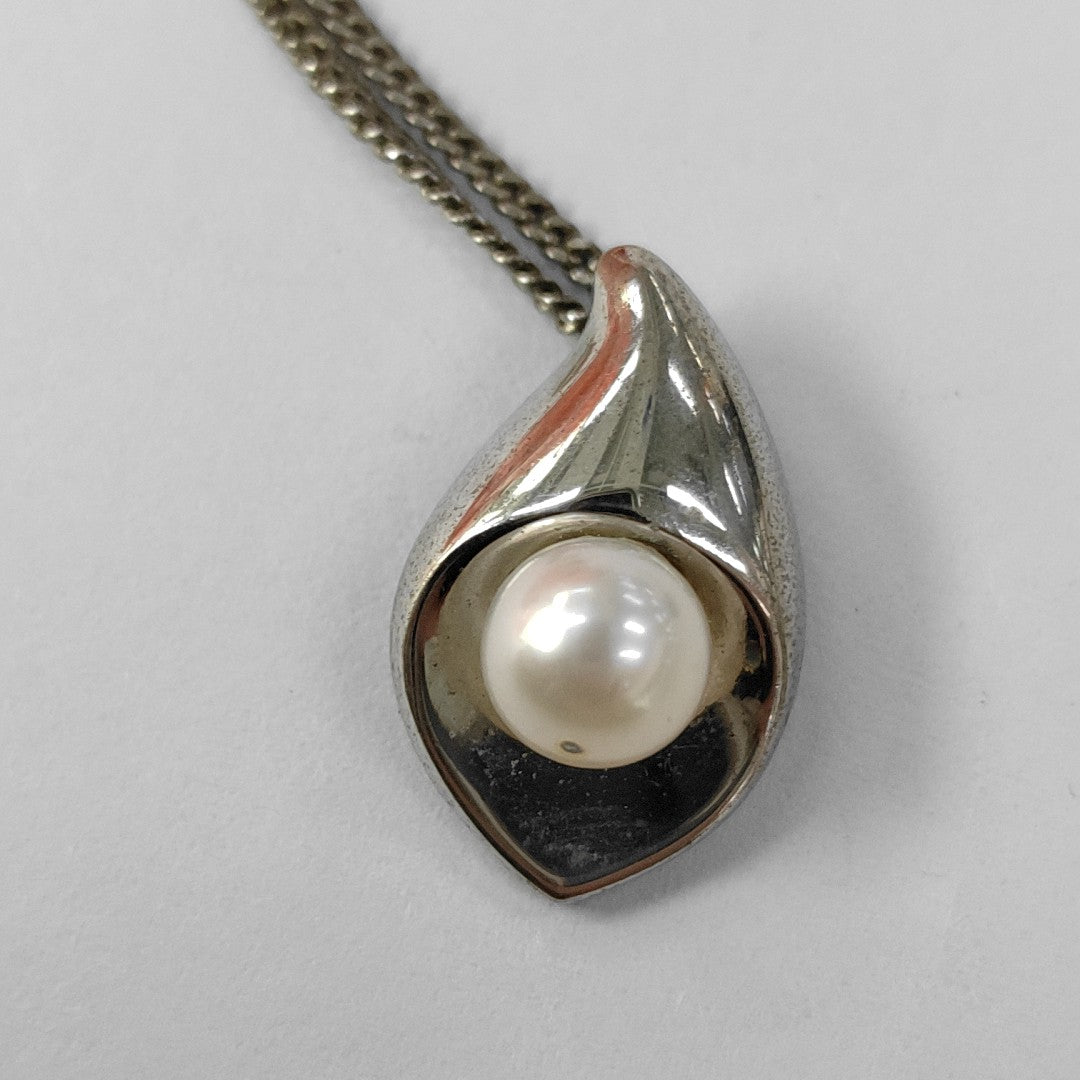 TASAKI 银色925银珍珠项链 Length44cm-(SKU)-944328395