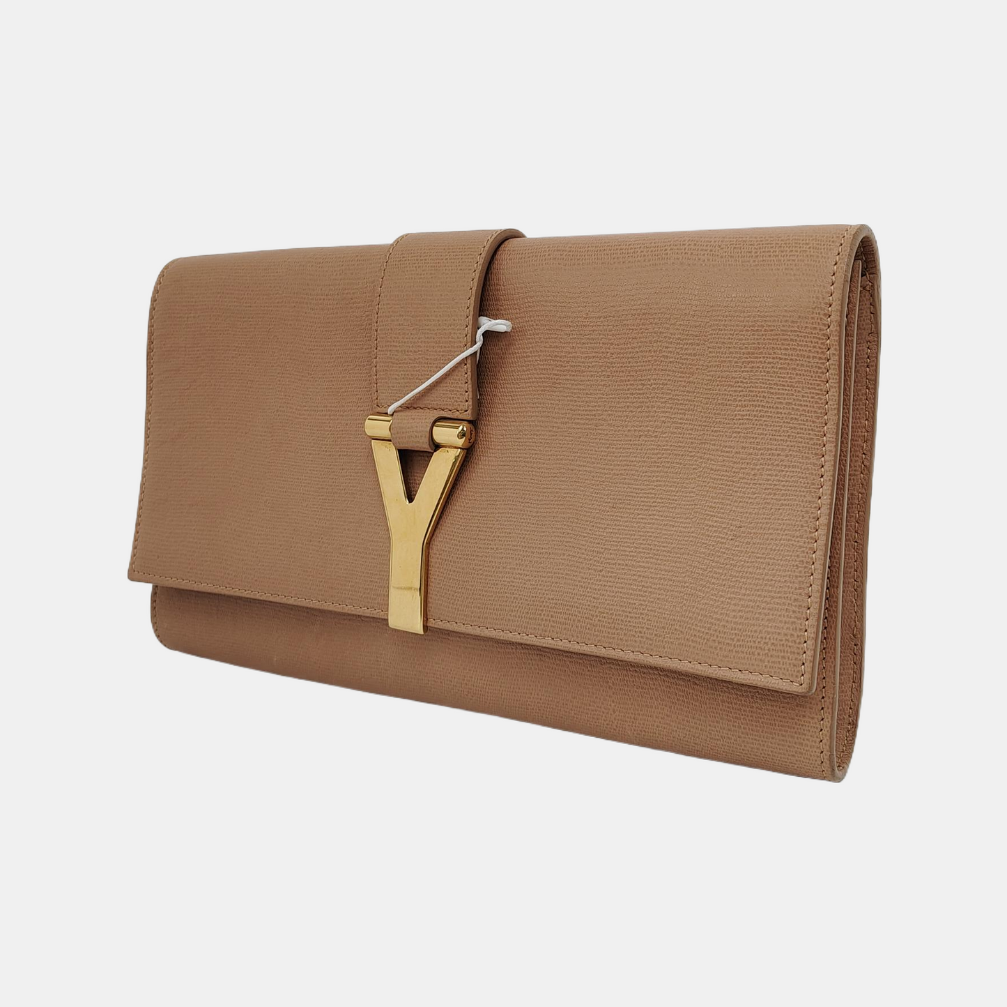 YSL CHYC Y LIGNE Khaki Cowhide Handbag Golden hardware-(SKU)-946669622