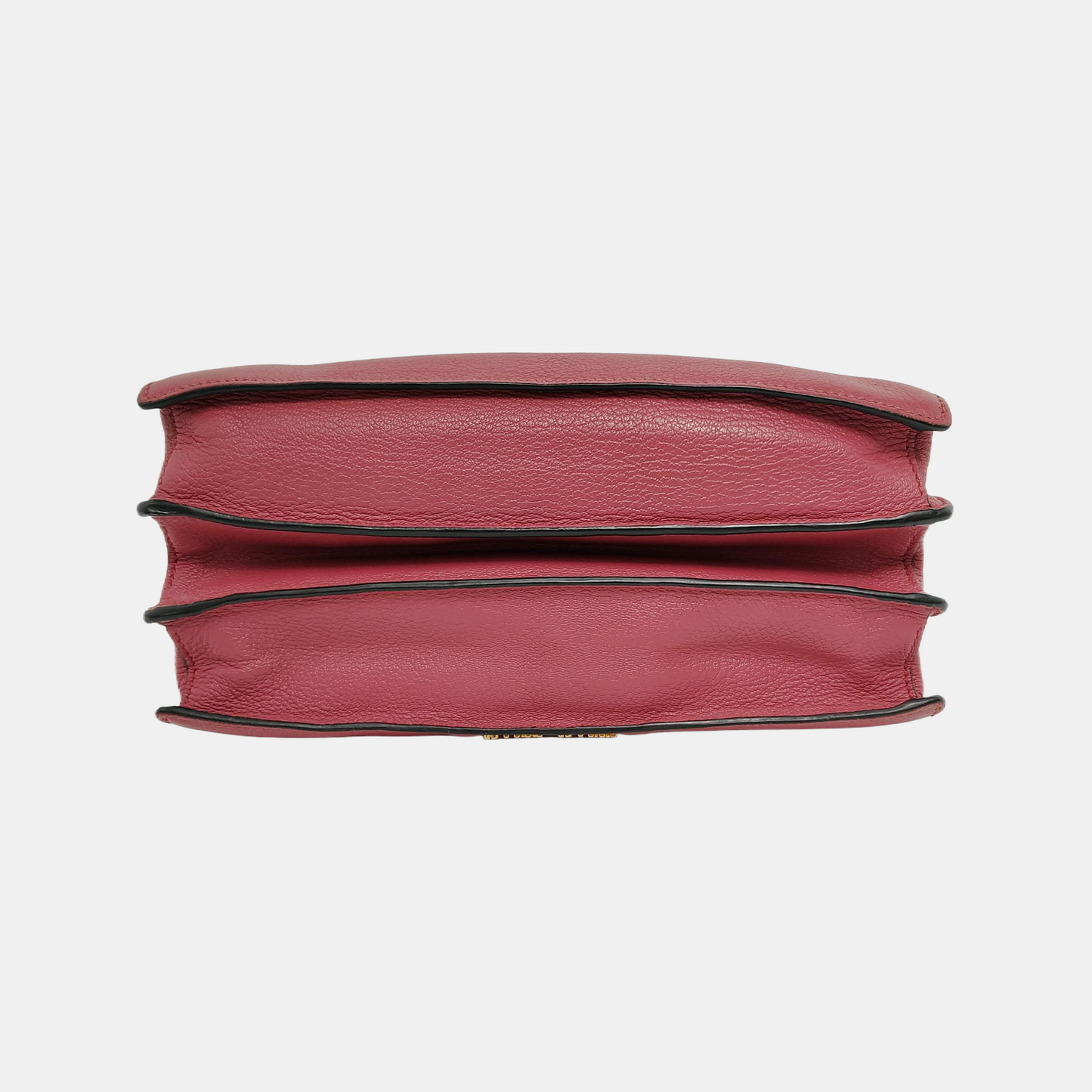Miu Miu Pink Cowhide Single Shoulder Bag Golden hardware Removable shoulder strap-(SKU)-947216703