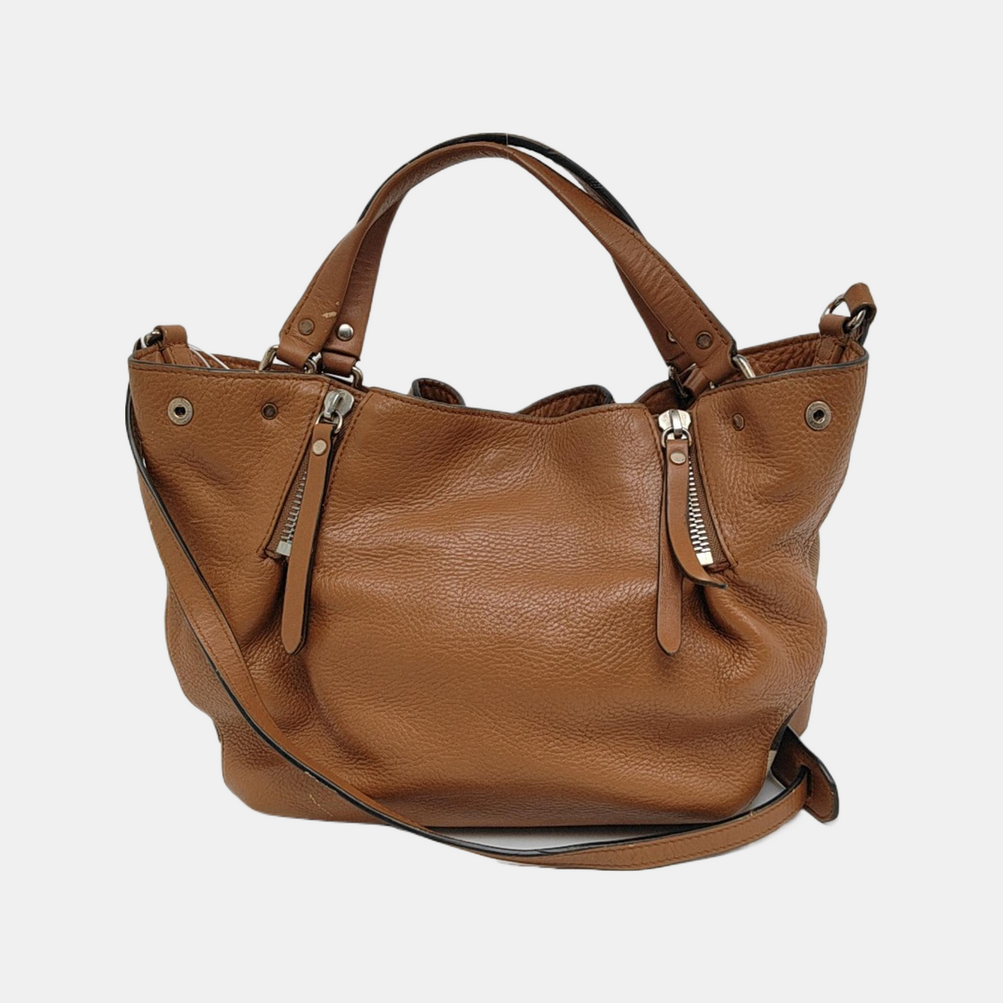 BURBERRY Maidstone Brown Cowhide Single Shoulder Bag Golden hardware-(SKU)-947079143