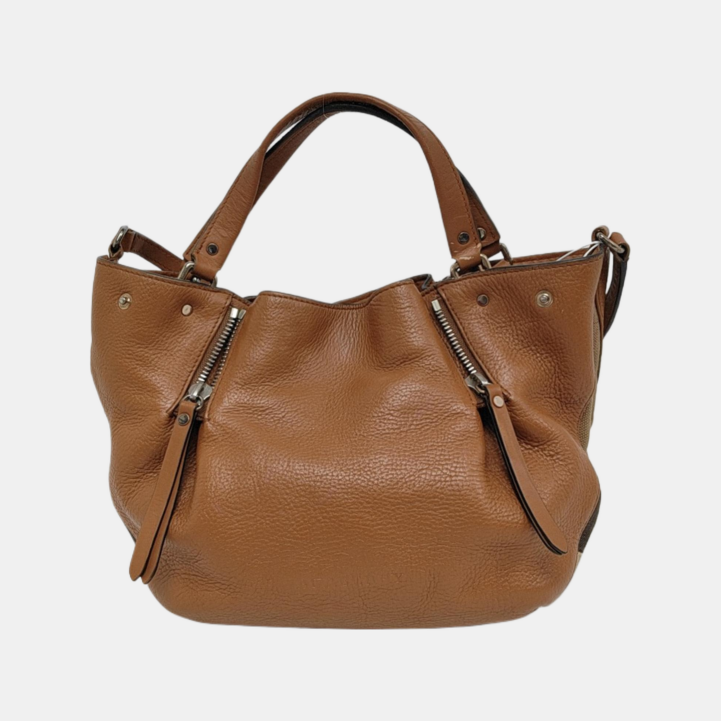 BURBERRY Maidstone Brown Cowhide Single Shoulder Bag Golden hardware-(SKU)-947079143