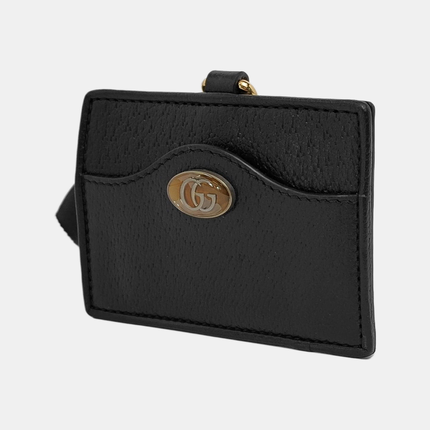GUCCI Black Leather Single Shoulder Bag Handbag Crossbody Bag Golden hardware-(SKU)-947036079