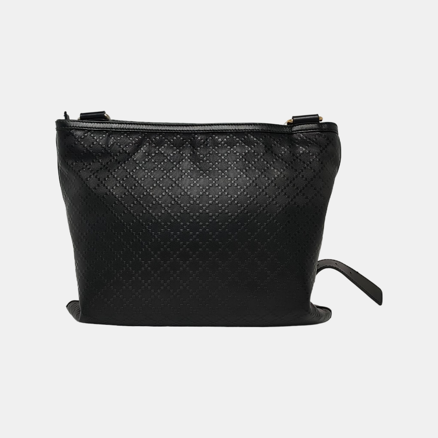 GUCCI Princy Black cowhide embossed shoulder bag crossbody bag Golden hardware-(SKU)-947265405
