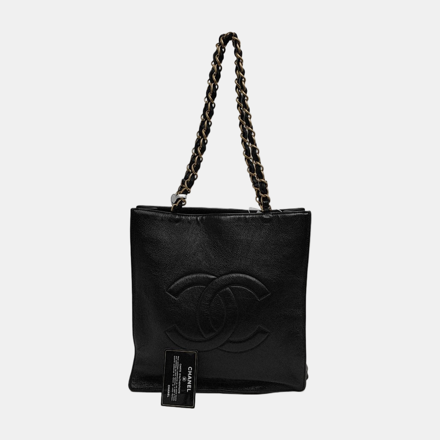 CHANEL JUMBO CRAVE Black Leather Quilted Single Shoulder Bag with Gold Hardware 30 opening-(SKU)-947026988