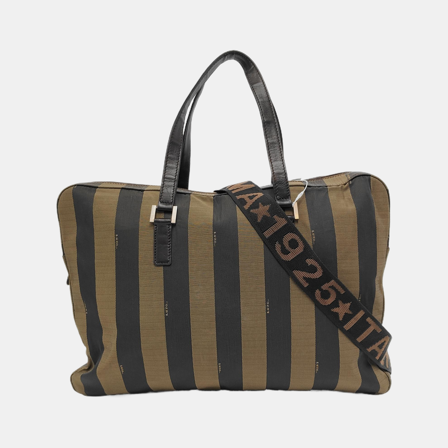 FENDI Multicolor fabric single shoulder bag Golden Silver Hardware Removable shoulder strap-(SKU)-947506411