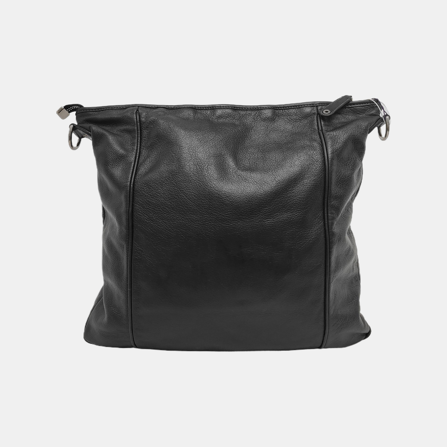GUCCI Tote bag Black Cowhide Camouflage Single Shoulder Bag Silver Hardware Removable shoulder strap-(SKU)-947588323