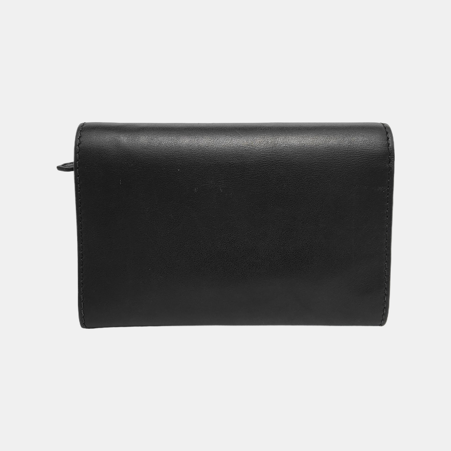 BURBERRY Black Cowhide Wallet Golden hardware-(SKU)-947686221