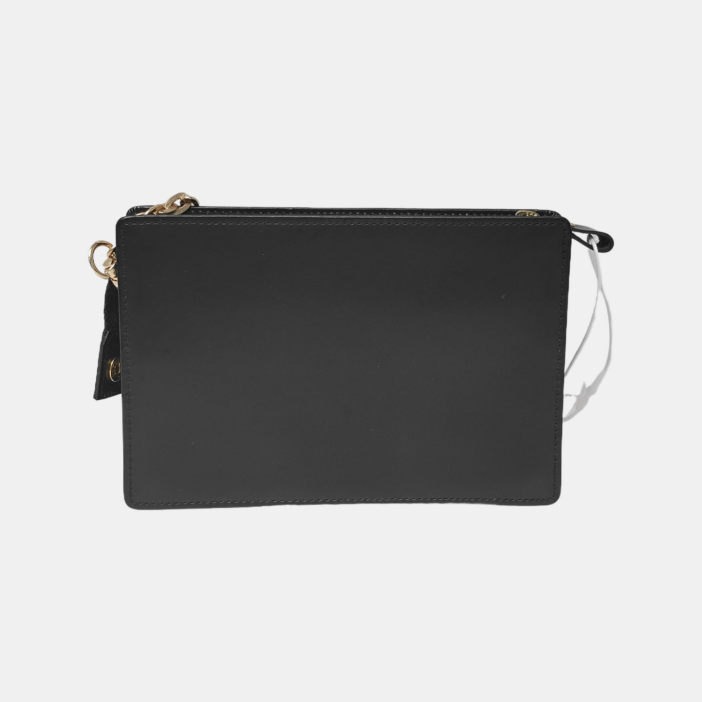 BURBERRY Black Cowhide Clutch Golden hardware-(SKU)-948083814