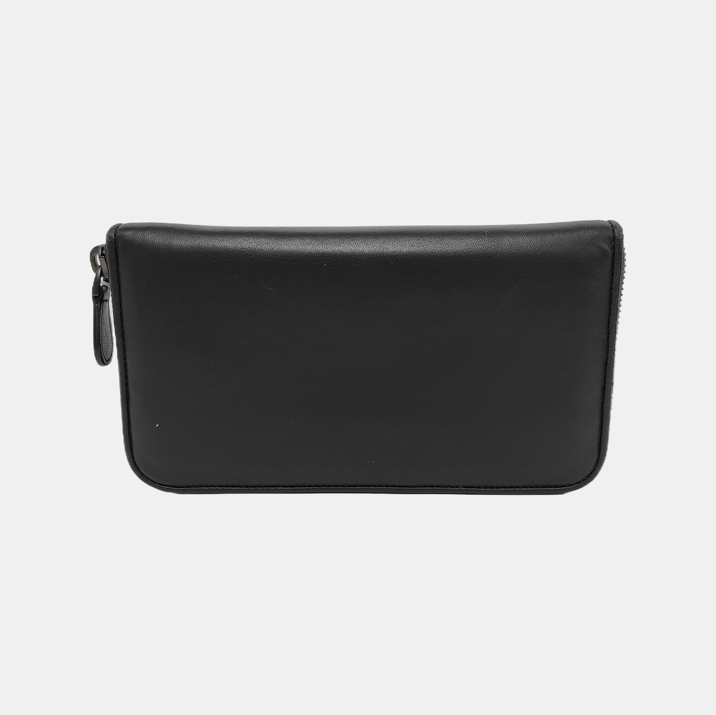 BOTTEGA VENETA Black Lamb Leather Patchwork Studs Wallet Golden hardware-(SKU)-947997451