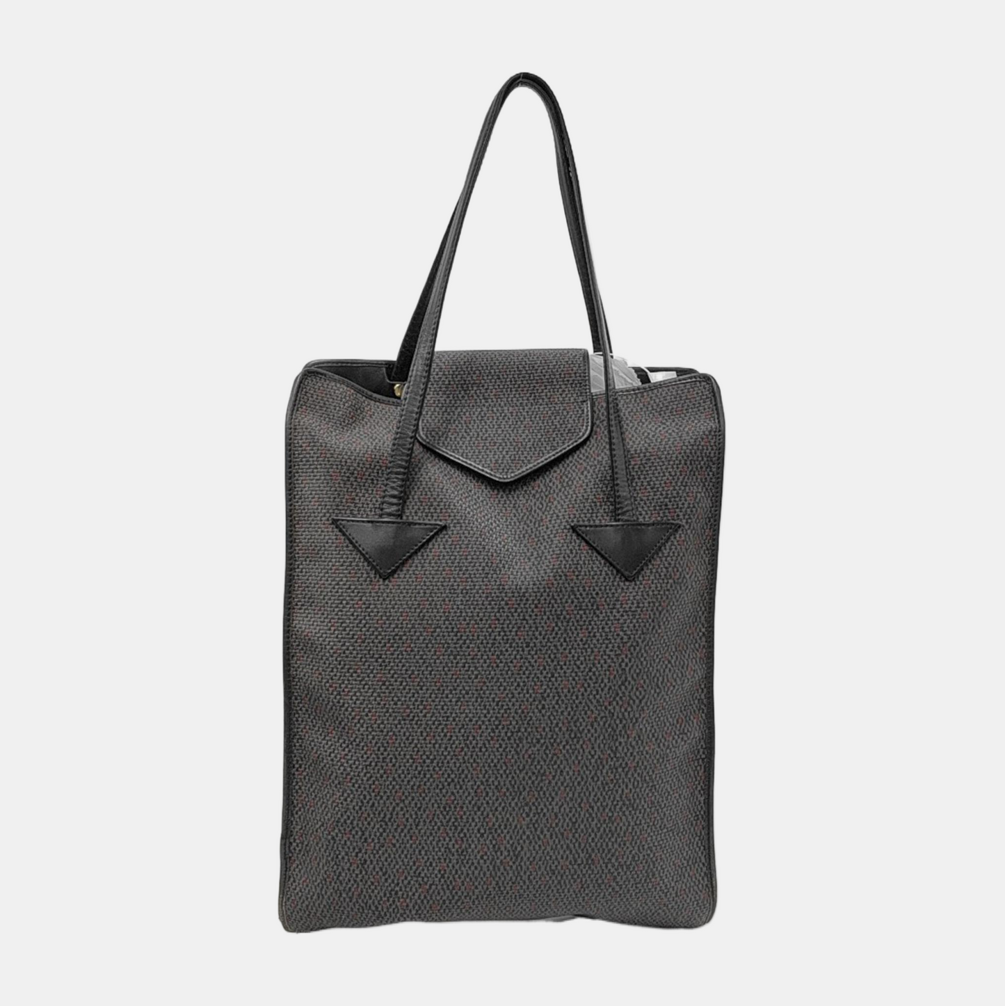 YSL Tote bag Grey Special Material Handbag Shoulder Bag Golden hardware-(SKU)-948249422