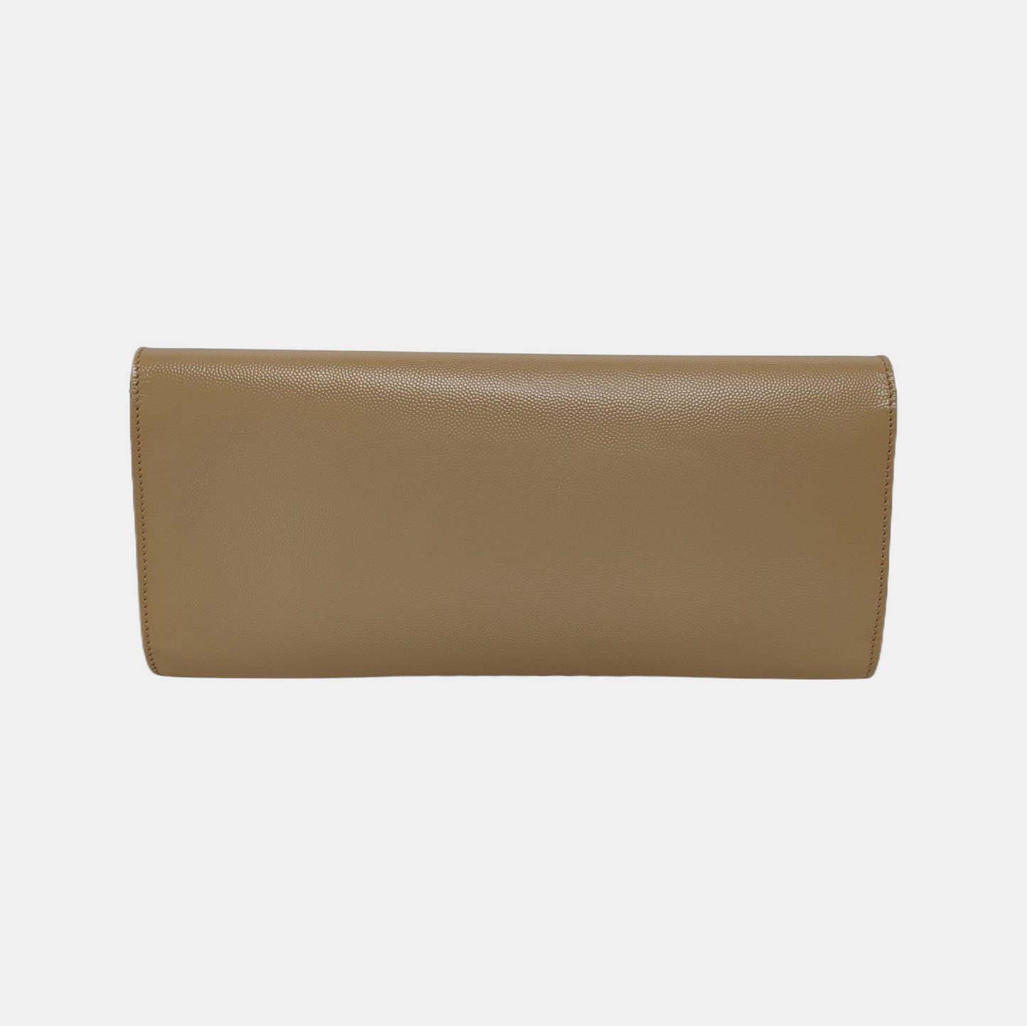 YSL Khaki Cowhide Handbag Golden hardware-(SKU)-948372708