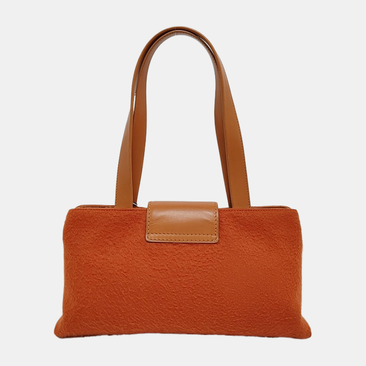 BVLGARI BVLGARI LOGOOrange Fabric Single Shoulder Bag-(SKU)-948941117