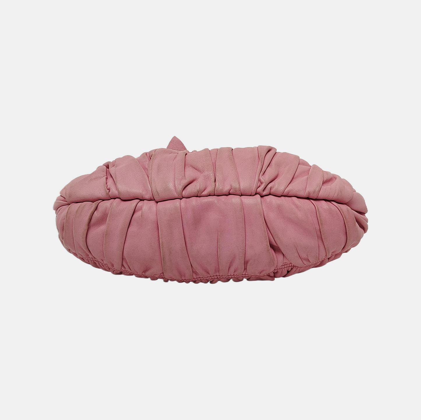 PRADA Pink Lamb Leather Quilted Handbag Golden hardware-(SKU)-949249347