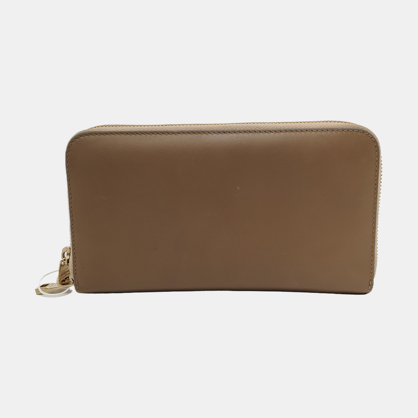 Chloé Champagne Cowhide Wallet Golden hardware-(SKU)-949892286