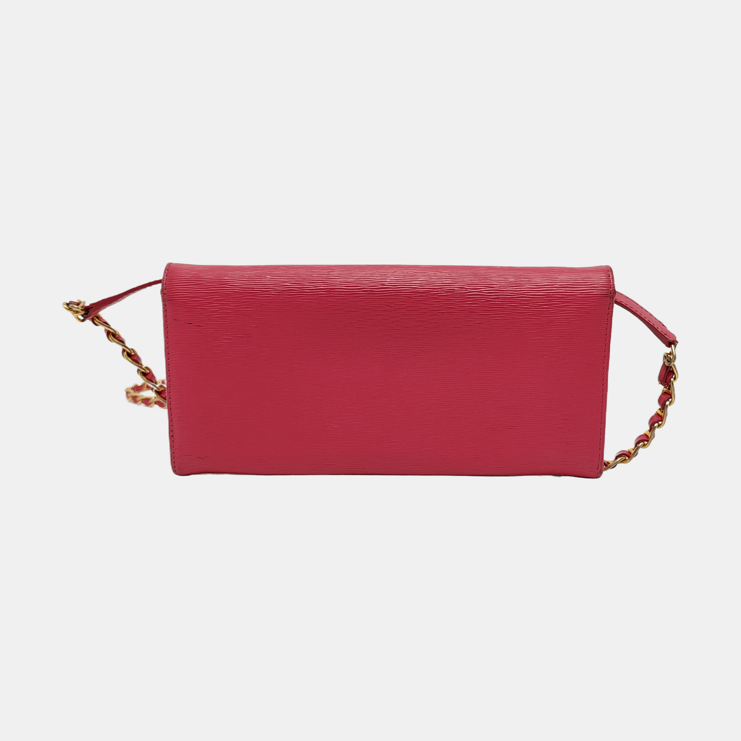 PRADA Pink Cowhide Single Shoulder Bag Crossbody Bag Golden hardware Removable shoulder strap-(SKU)-945700600