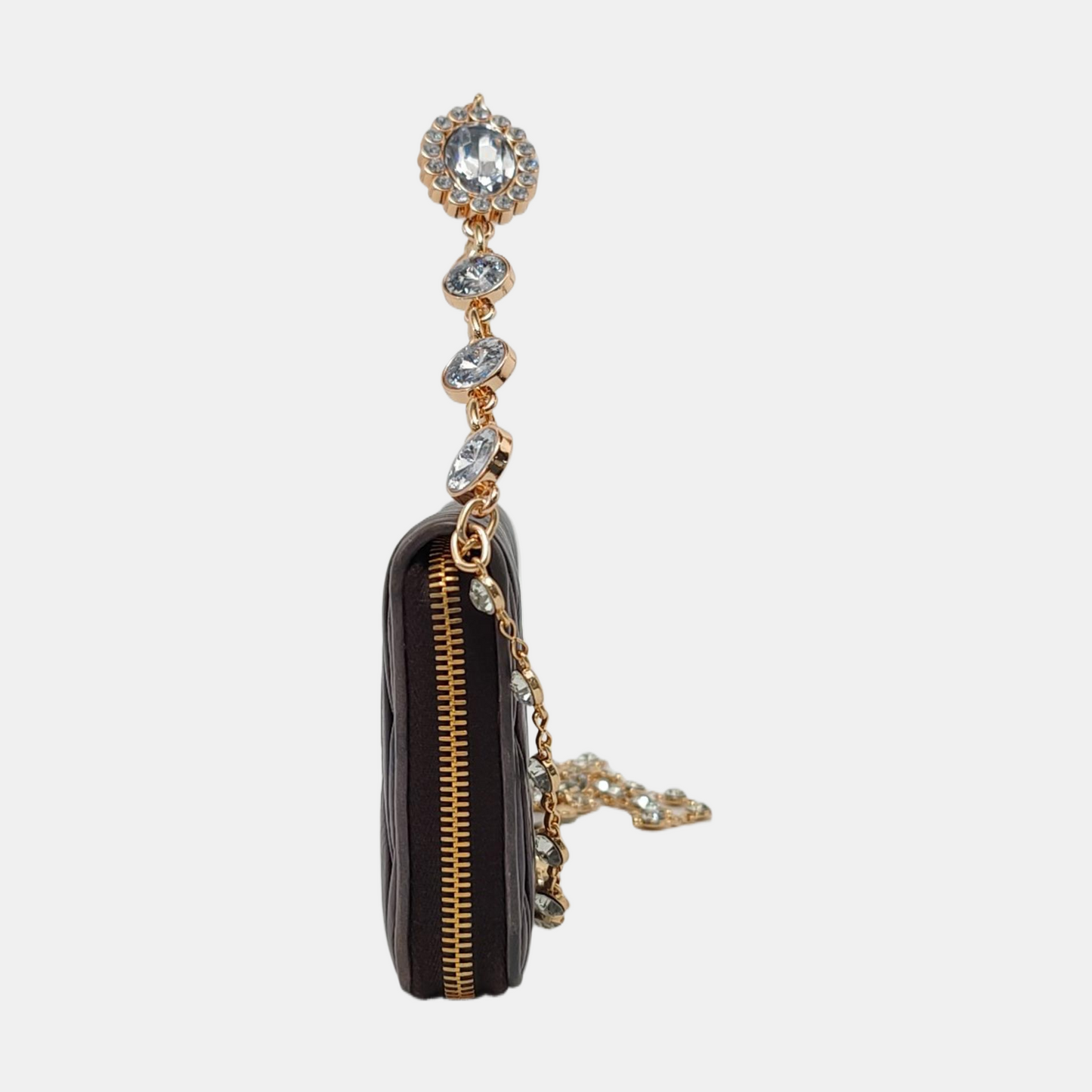 Miu Miu Matelassé Grey Lamb Skin Quilted Crossbody Bag-(SKU)-950467025