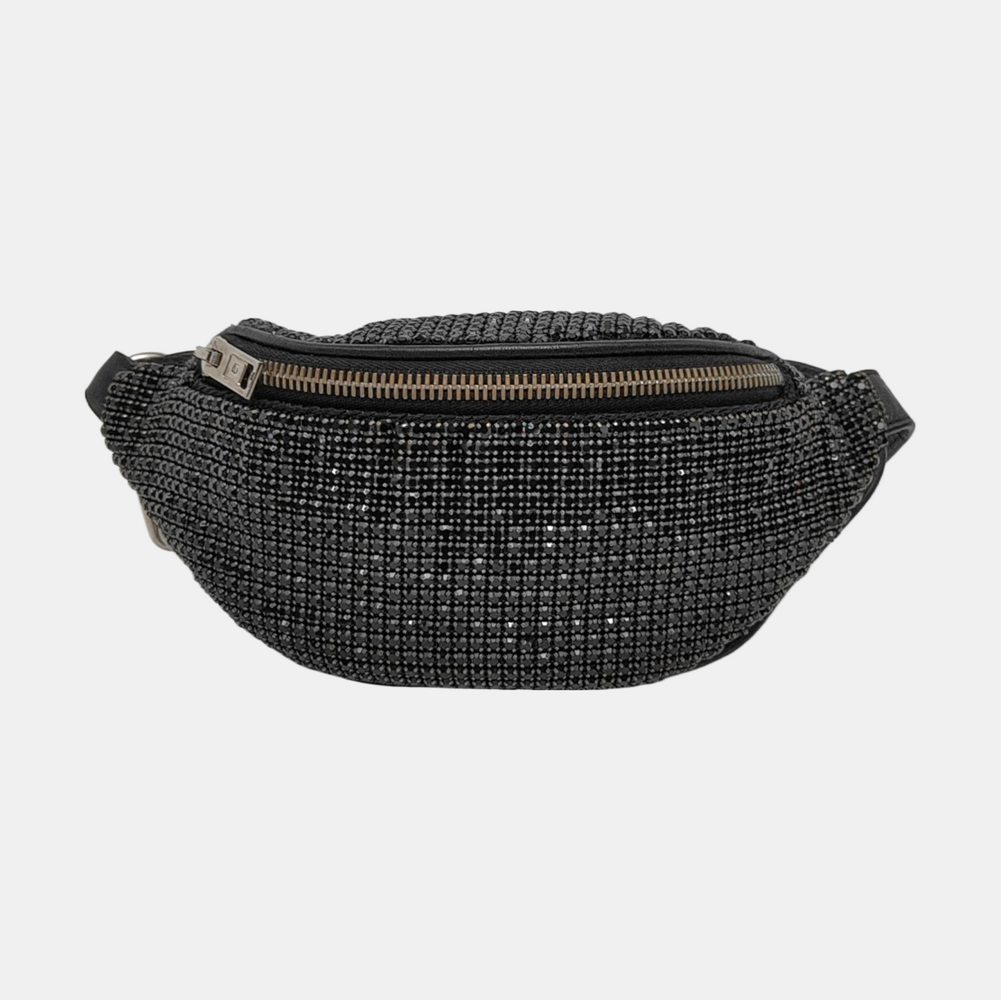 Alexander Wang Attica Black羊皮腰包腰包/胸包 Silver Hardware-(SKU)-950746900