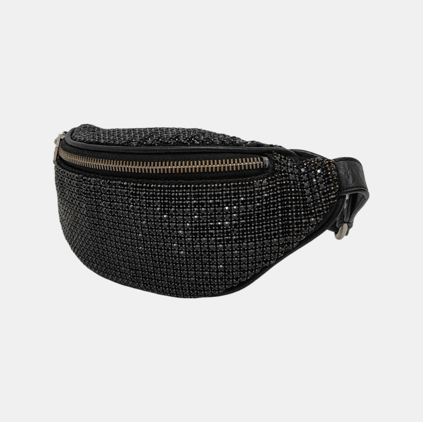 Alexander Wang Attica Black羊皮腰包腰包/胸包 Silver Hardware-(SKU)-950746900