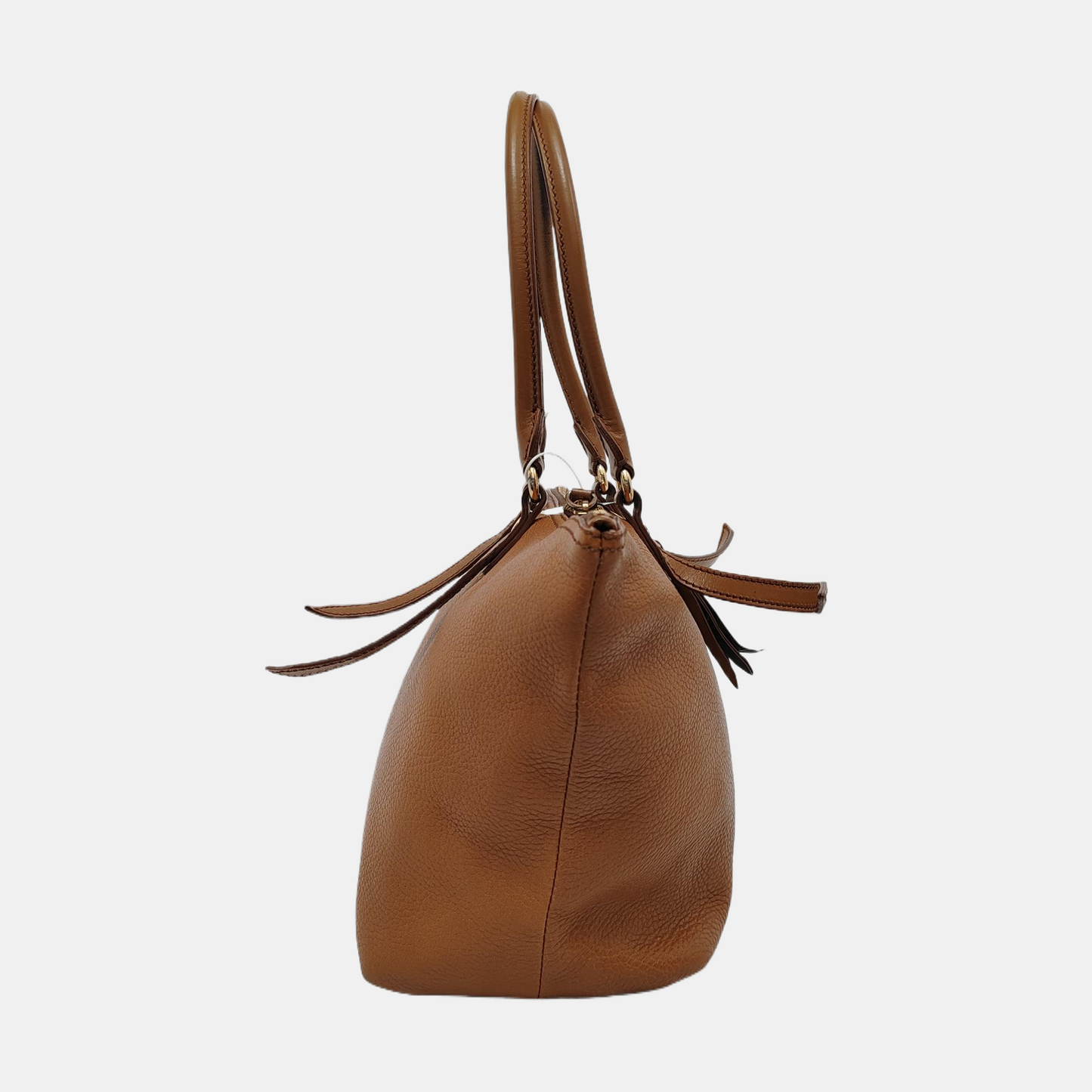 BURBERRY Salisbury mini Brown Leather Handbag Single Shoulder Bag Golden hardware-(SKU)-950551487