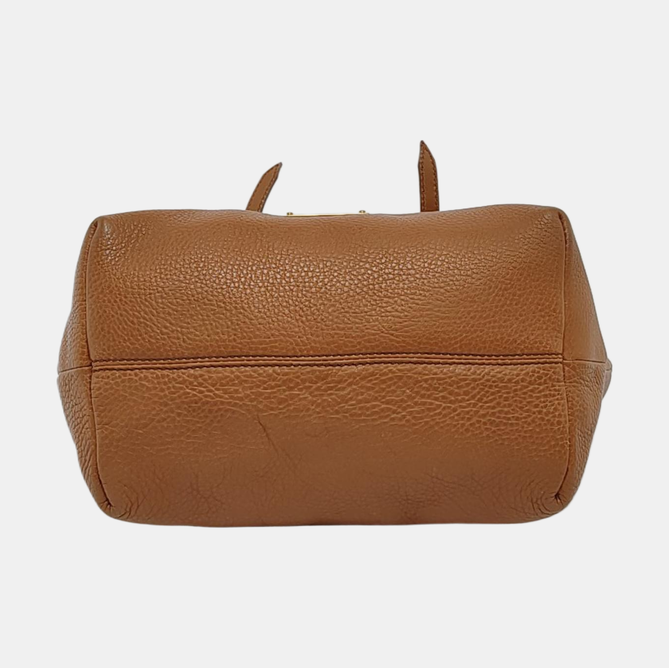 BURBERRY Salisbury mini Brown Leather Handbag Single Shoulder Bag Golden hardware-(SKU)-950551487