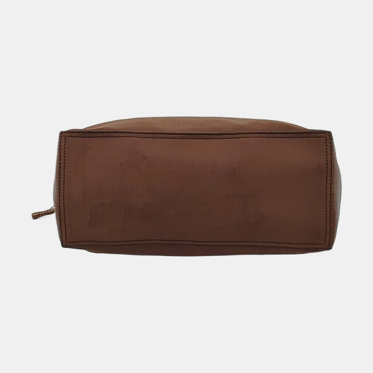 CELINE Tote bag Brown Canvas Shoulder Bag Silver Hardware-(SKU)-950569328