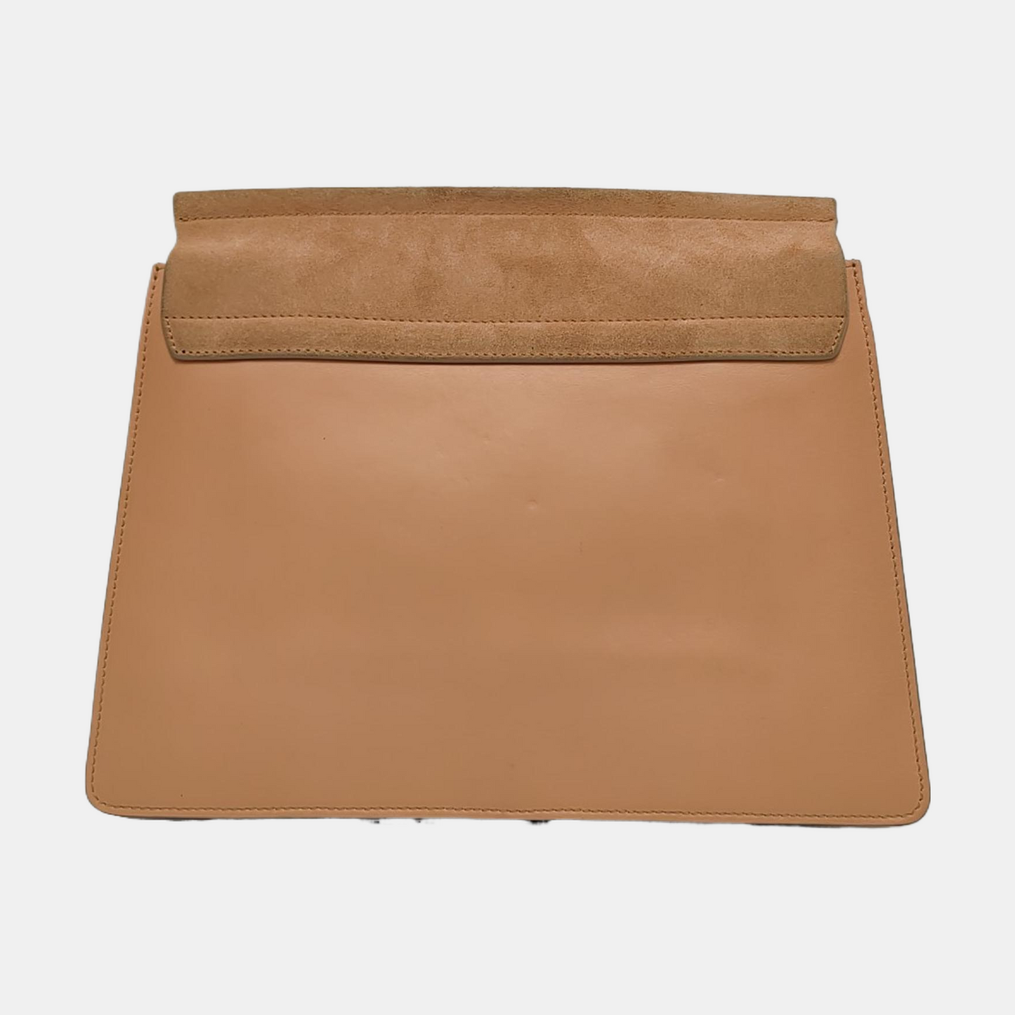Chloé Faye Medium size Orange Suede Leather Single Shoulder Bag Golden hardware Removable shoulder strap-(SKU)-950948010