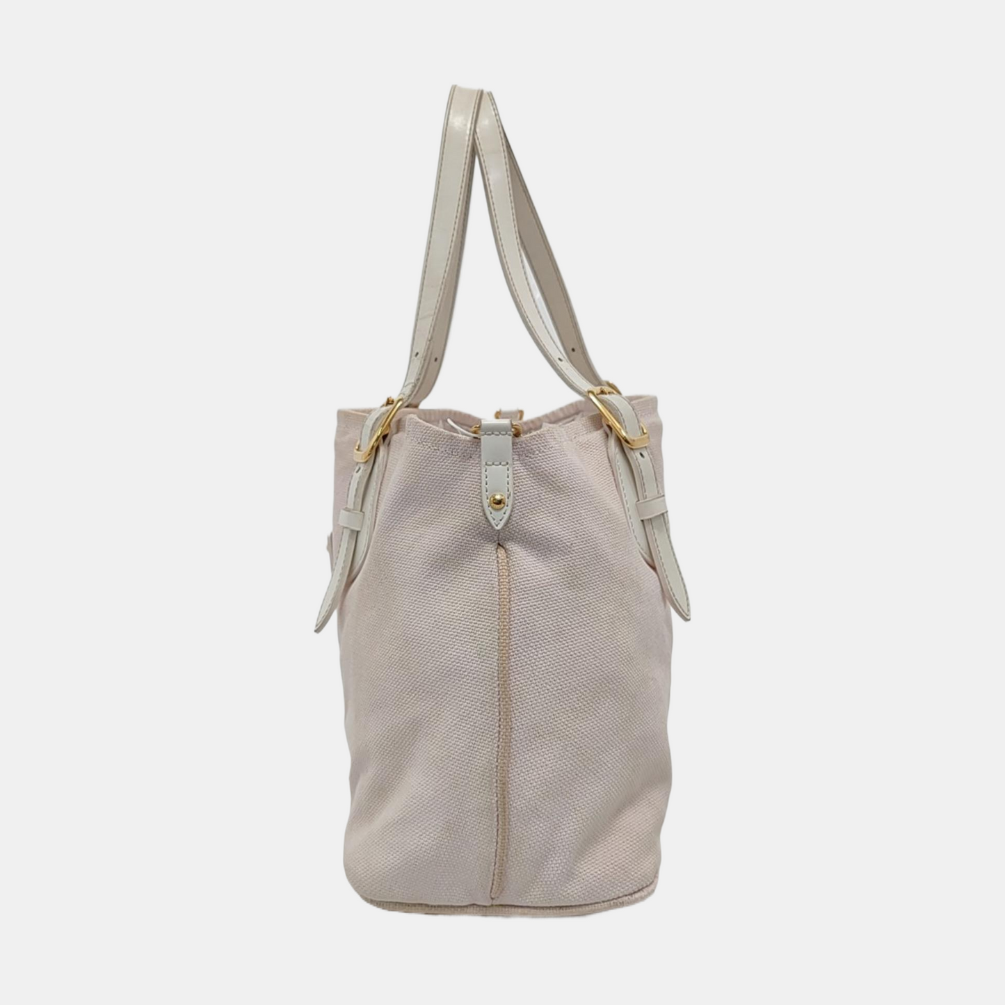 LOUIS VUITTON TAHITIENNE CABAS Medium size Pink Canvas Crocodile Patterned Shoulder Bag Tote Bag Golden hardware-(SKU)-950928917