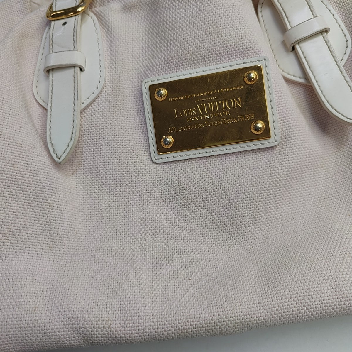 LOUIS VUITTON TAHITIENNE CABAS Medium size Pink Canvas Crocodile Patterned Shoulder Bag Tote Bag Golden hardware-(SKU)-950928917