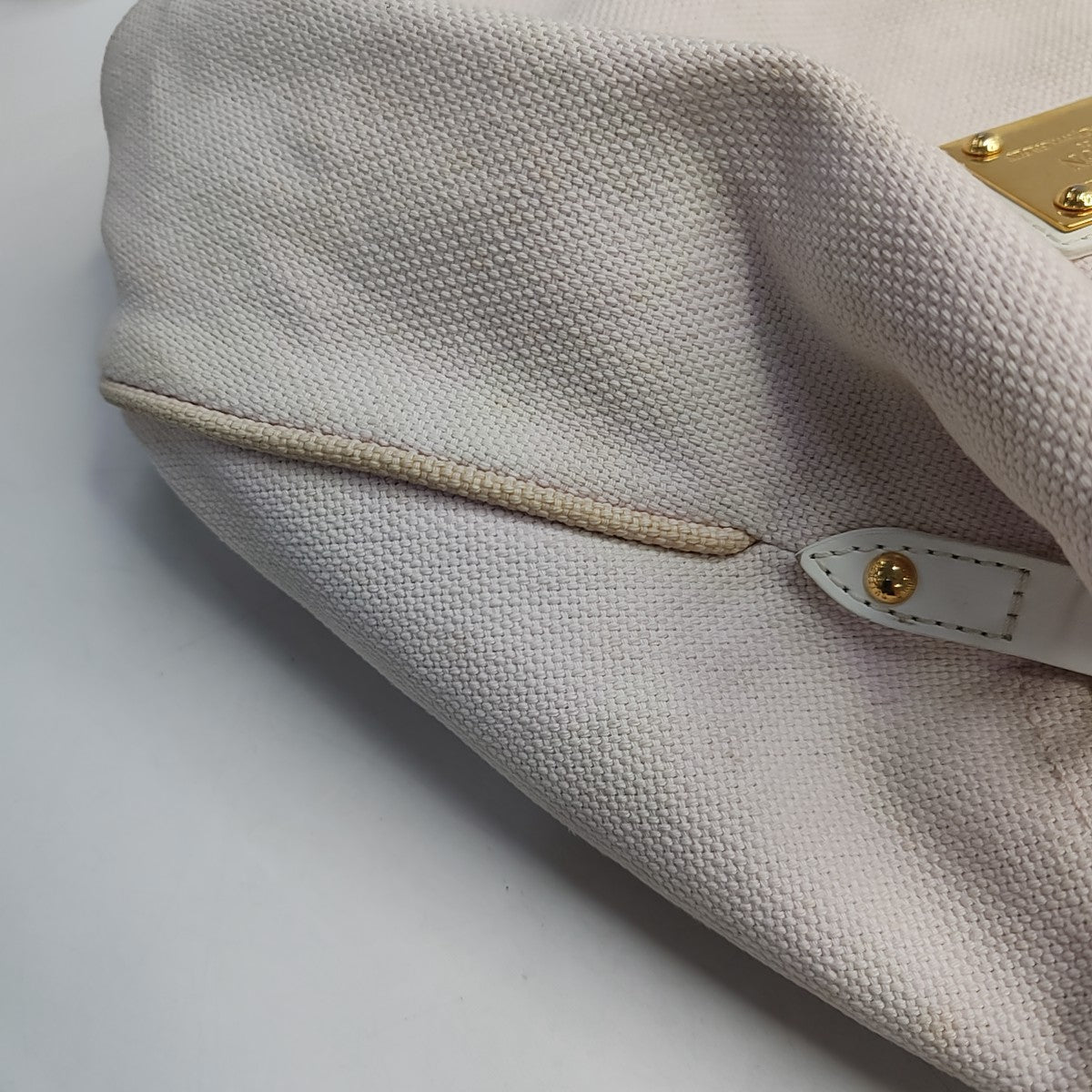 LOUIS VUITTON TAHITIENNE CABAS Medium size Pink Canvas Crocodile Patterned Shoulder Bag Tote Bag Golden hardware-(SKU)-950928917