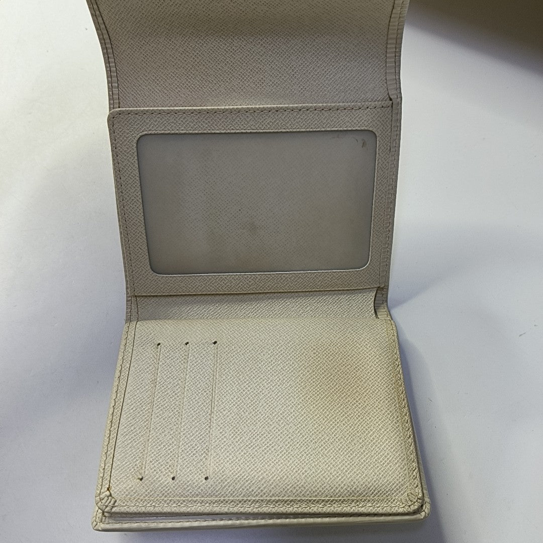 LOUIS VUITTON KOALA 白色EPI牛皮水波纹钱包 Silver Hardware-(SKU)-951270680