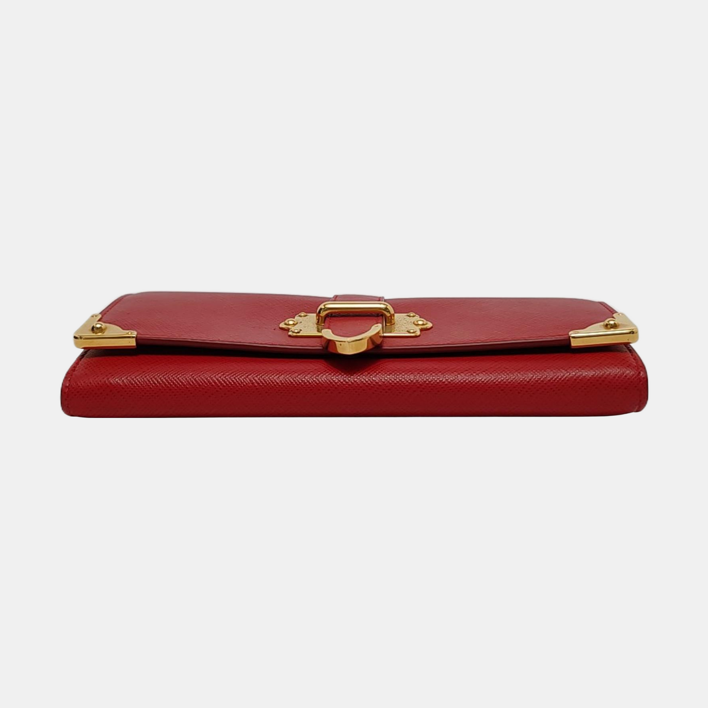 PRADA Cahier mini Red Leather Wallet Sub-bag-(SKU)-951259291