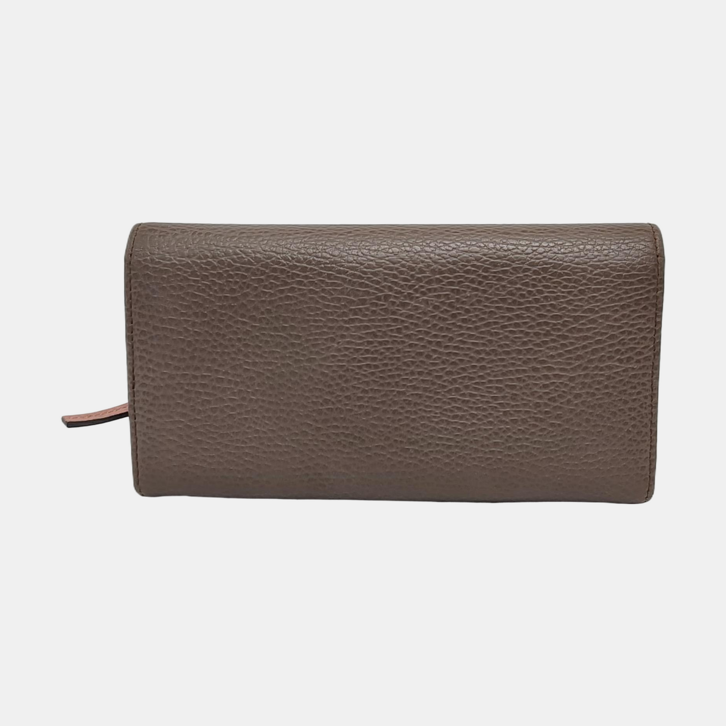 GUCCI Swing Elephant Gray Cowhide Wallet Golden hardware-(SKU)-951312707