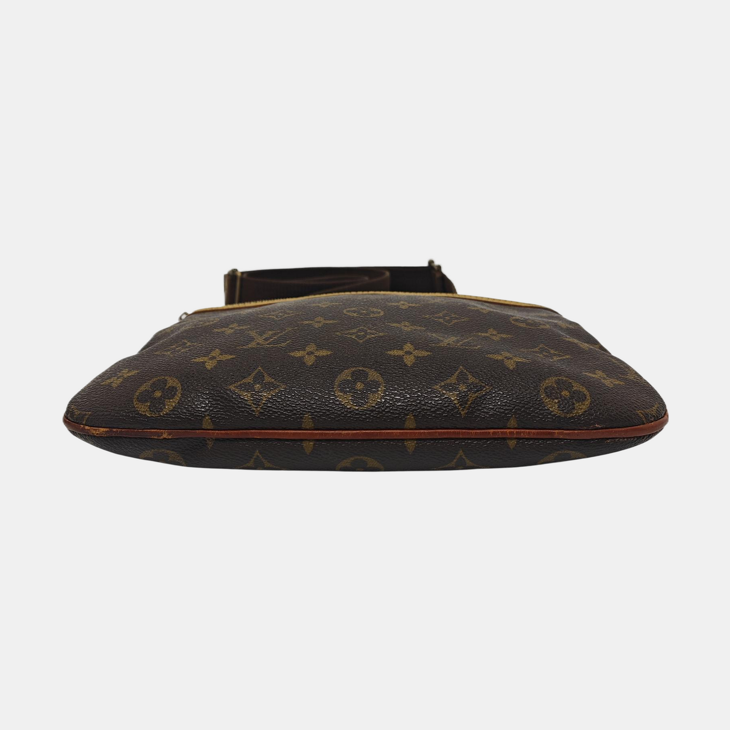 LOUIS VUITTON BOSPHORE Brown Coated Canvas Monogram Single Shoulder Bag Crossbody Golden hardware-(SKU)-950950997