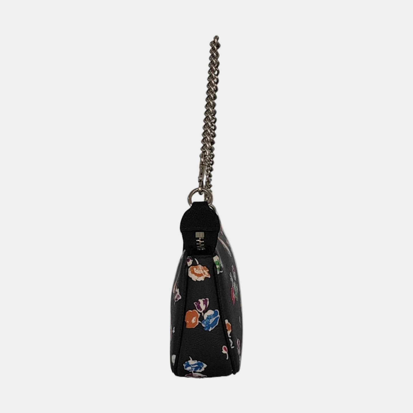 COACH NOLITA Black Coated Canvas Printed Tote Bag Silver Hardware-(SKU)-951332684