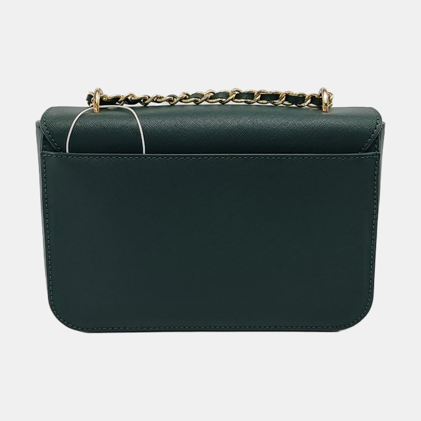 TORY BURCH Robinson Dark Green Cowhide Stamped Crossbody Single Shoulder Bag Golden hardware-(SKU)-951354539