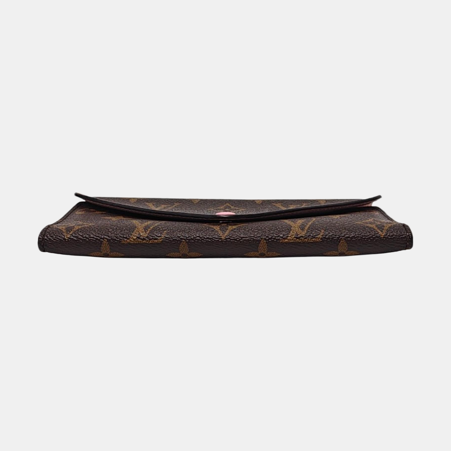 LOUIS VUITTON JOSÉPHINE Brown coated canvas vintage wallet Golden hardware-(SKU)-951380738