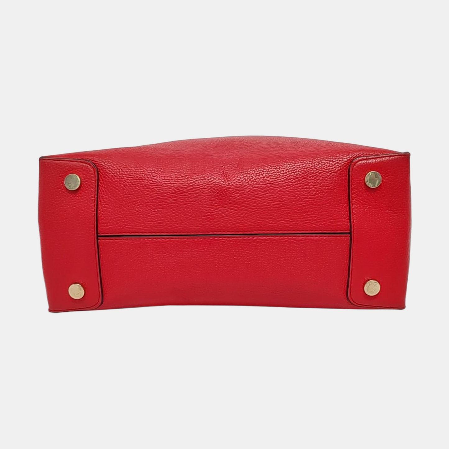 MICHAEL KORS Mercer Large size Red Leather Shoulder Bag Crossbody Tote Bag Golden hardware Removable shoulder strap-(SKU)-951587564