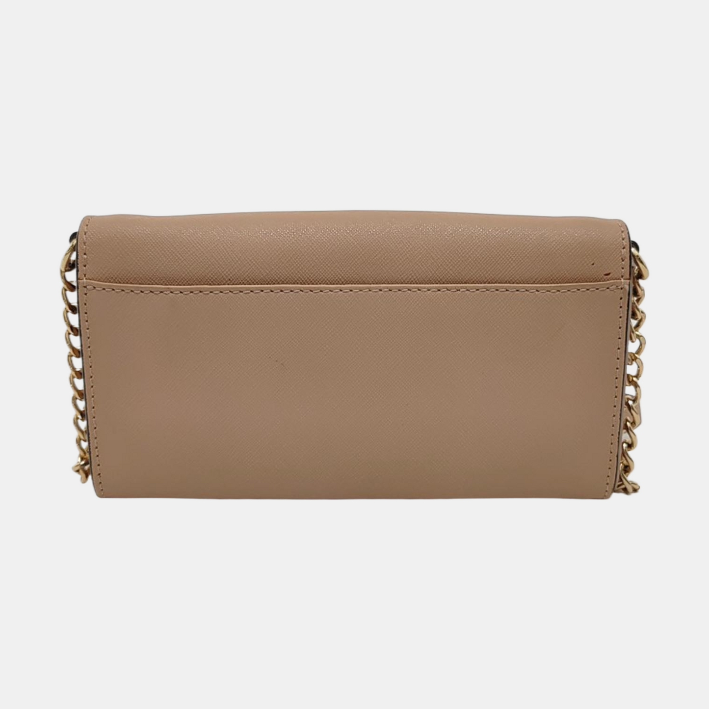 MICHAEL KORS Pink Leather Single Shoulder Bag, Crossbody Golden hardware Removable shoulder strap-(SKU)-951851084