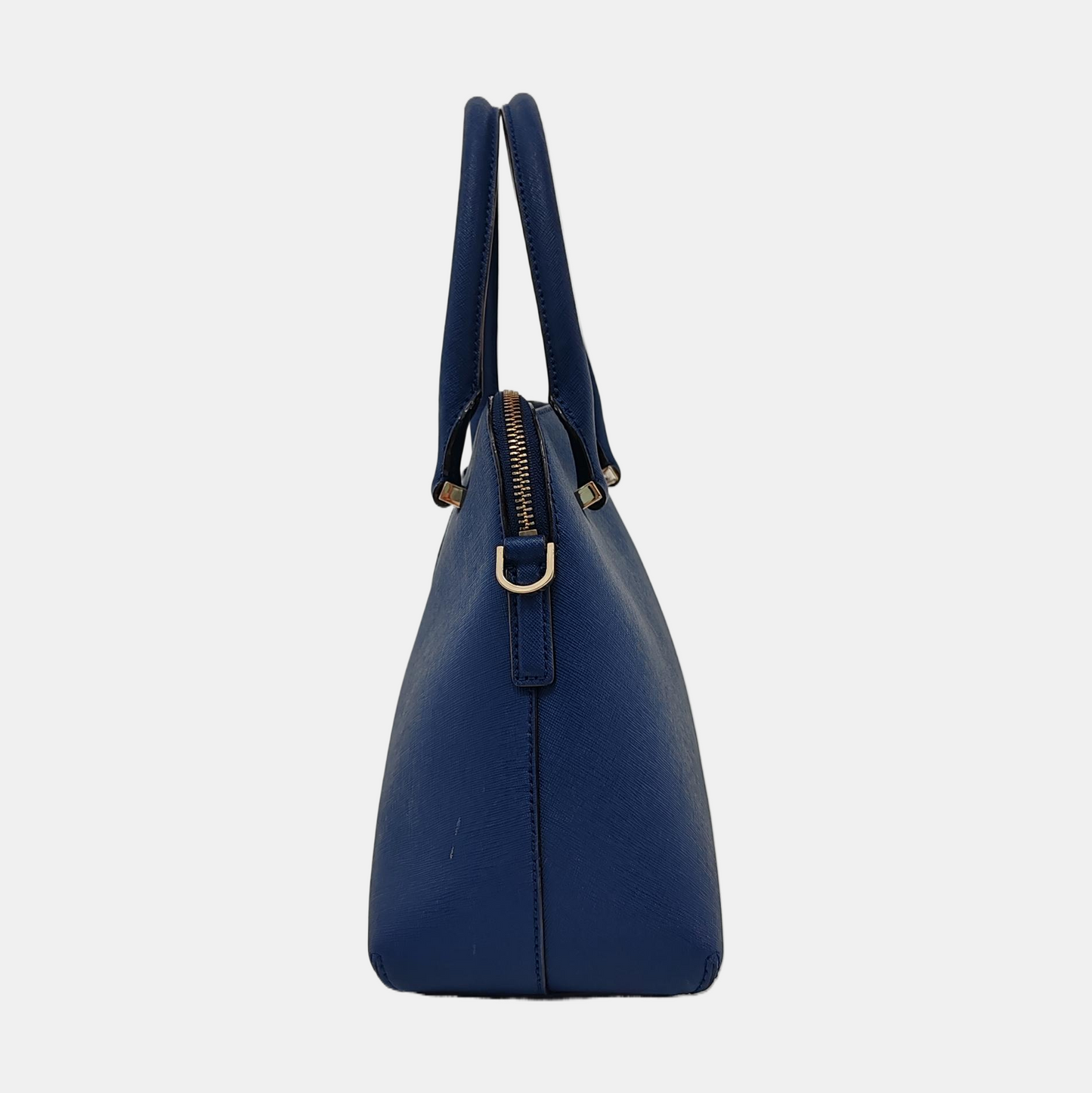 Kate Spade Blue Leather Single Shoulder Bag Crossbody Bag Tote Bag Golden hardware Removable shoulder strap-(SKU)-951856762