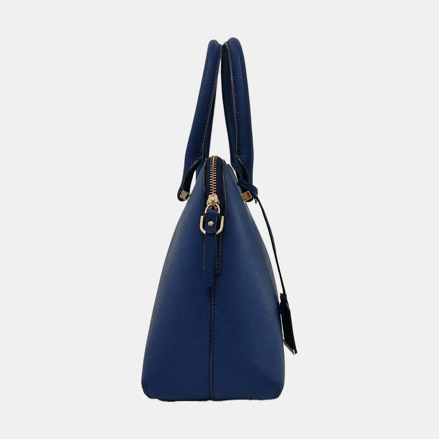 Kate Spade Blue Leather Single Shoulder Bag Crossbody Bag Tote Bag Golden hardware Removable shoulder strap-(SKU)-951856762