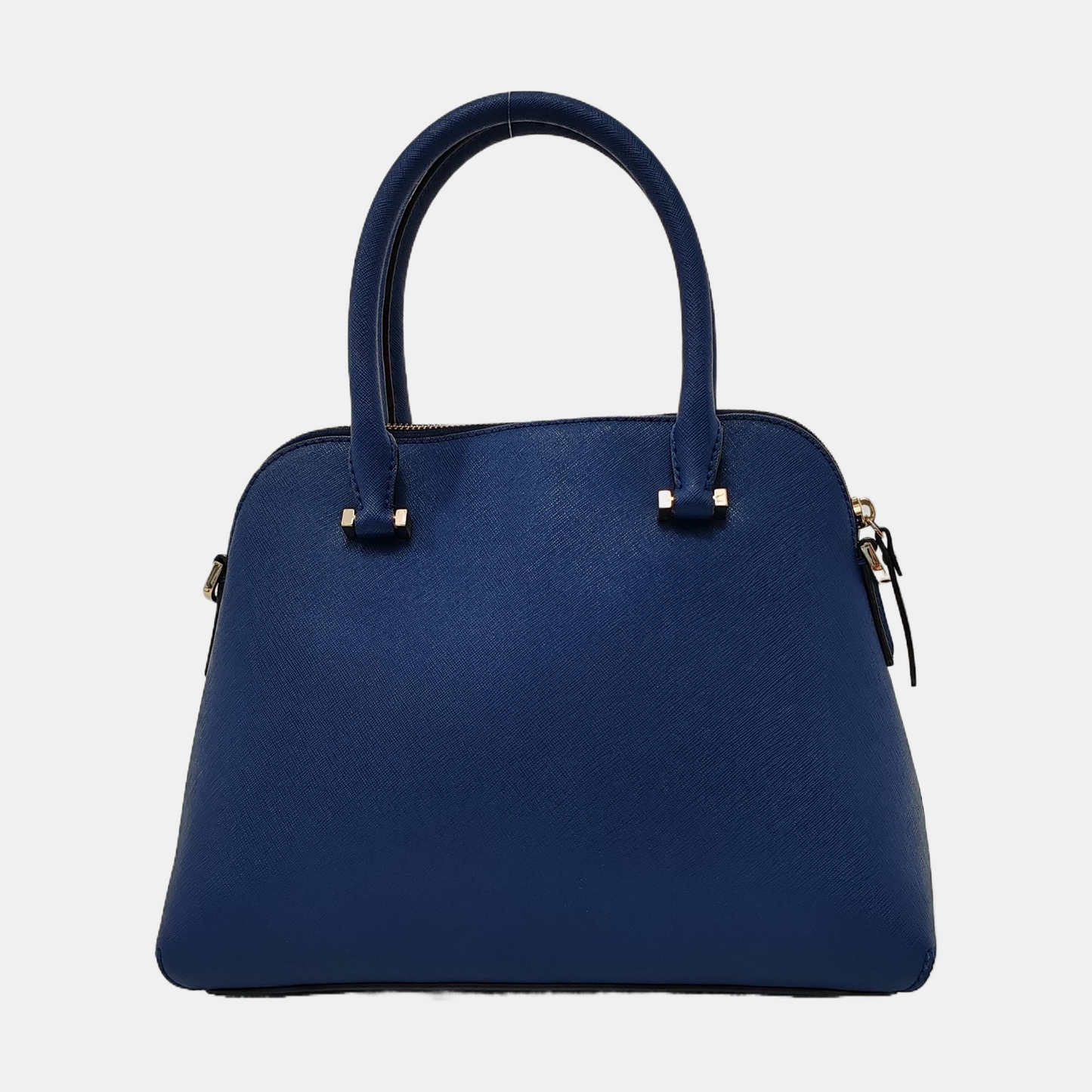 Kate Spade Blue Leather Single Shoulder Bag Crossbody Bag Tote Bag Golden hardware Removable shoulder strap-(SKU)-951856762