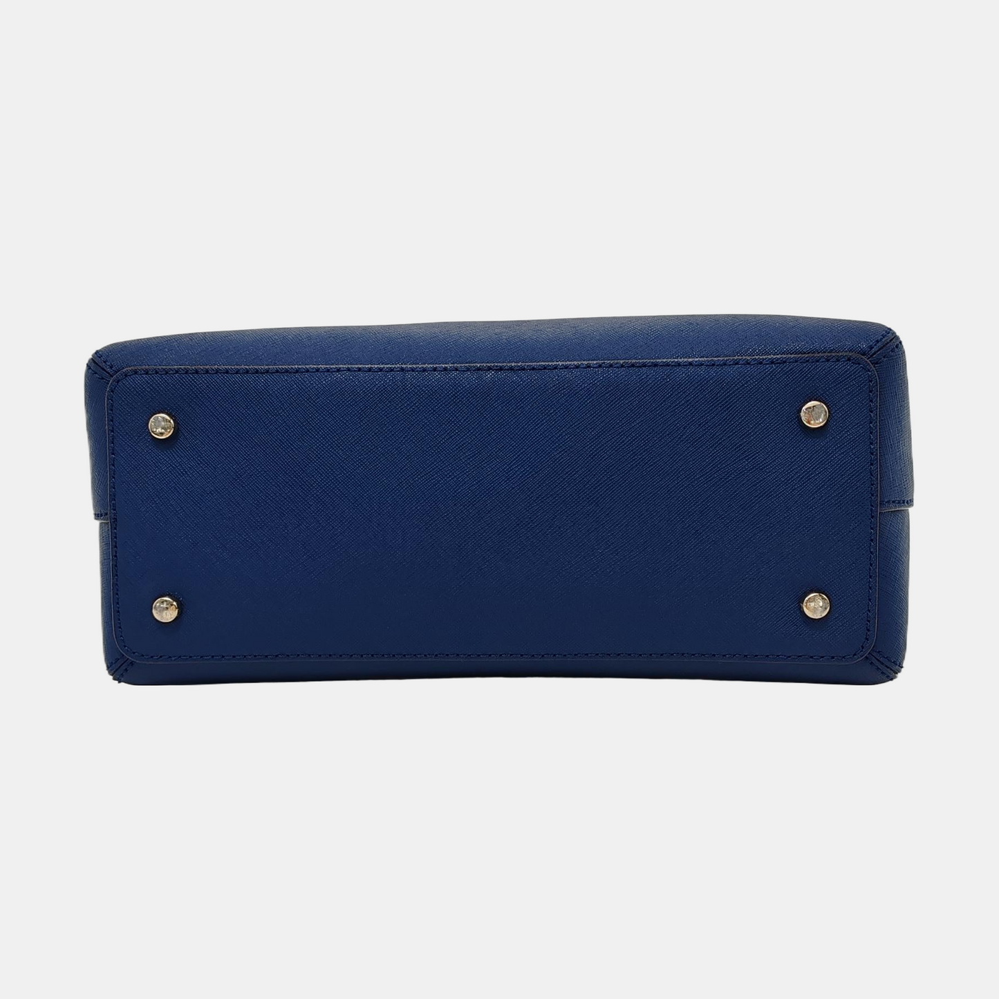 Kate Spade Blue Leather Single Shoulder Bag Crossbody Bag Tote Bag Golden hardware Removable shoulder strap-(SKU)-951856762
