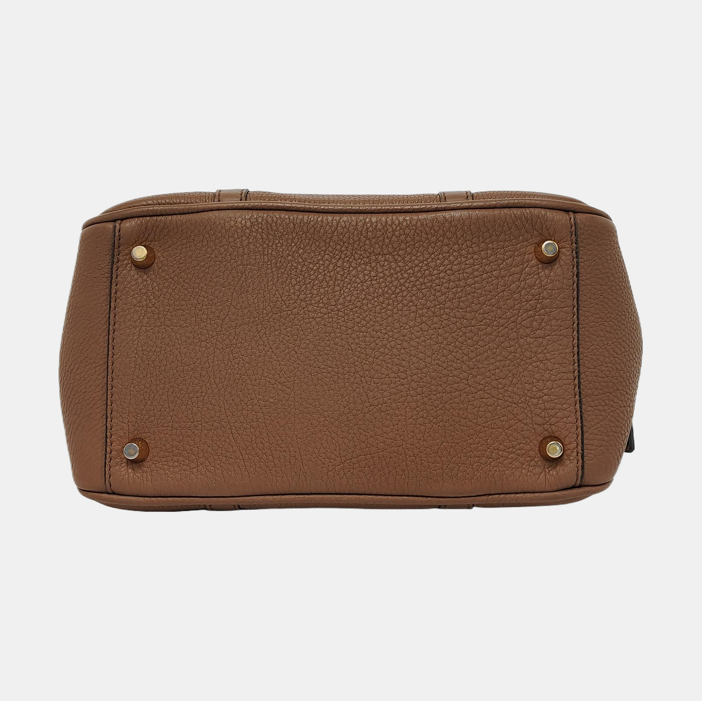 BURBERRY Milverton Brown Cowhide Single Shoulder Bag Tote Shoulder Bag Crossbody Bag Golden hardware Removable shoulder strap-(SKU)-951907400