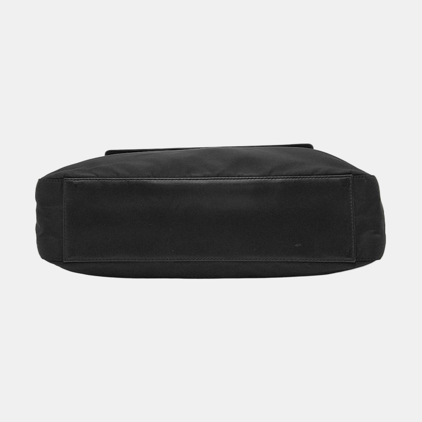 PRADA Black Nylon Single Shoulder Bag Silver Hardware-(SKU)-951945134