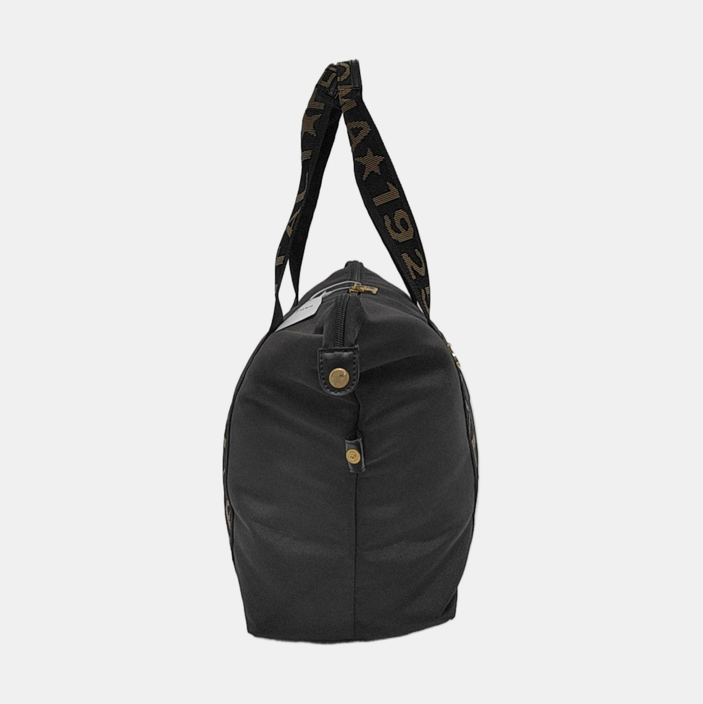 FENDI Black Canvas Shoulder Bag Golden hardware-(SKU)-951945142
