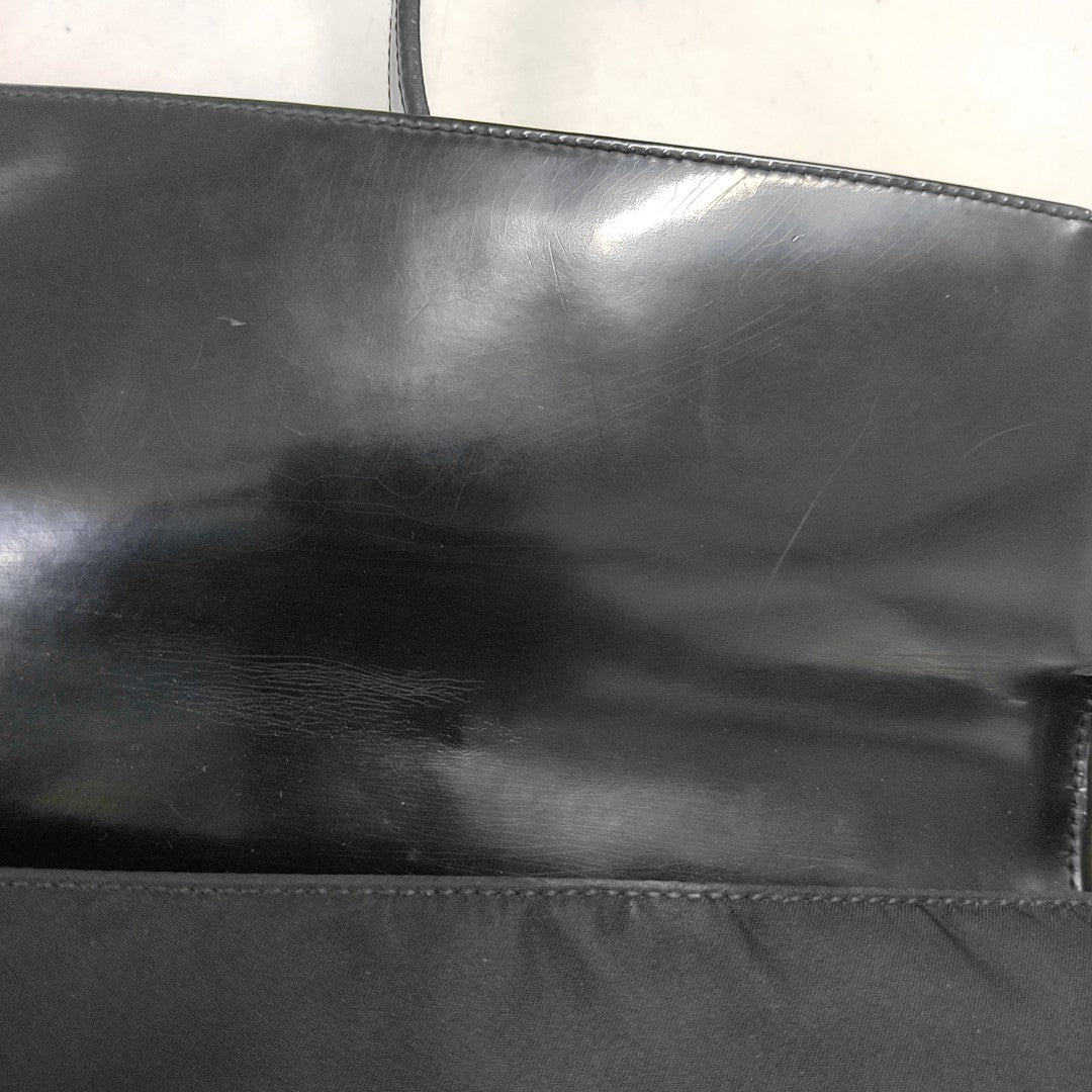 PRADA Black Nylon Single Shoulder Bag Silver Hardware-(SKU)-951945134