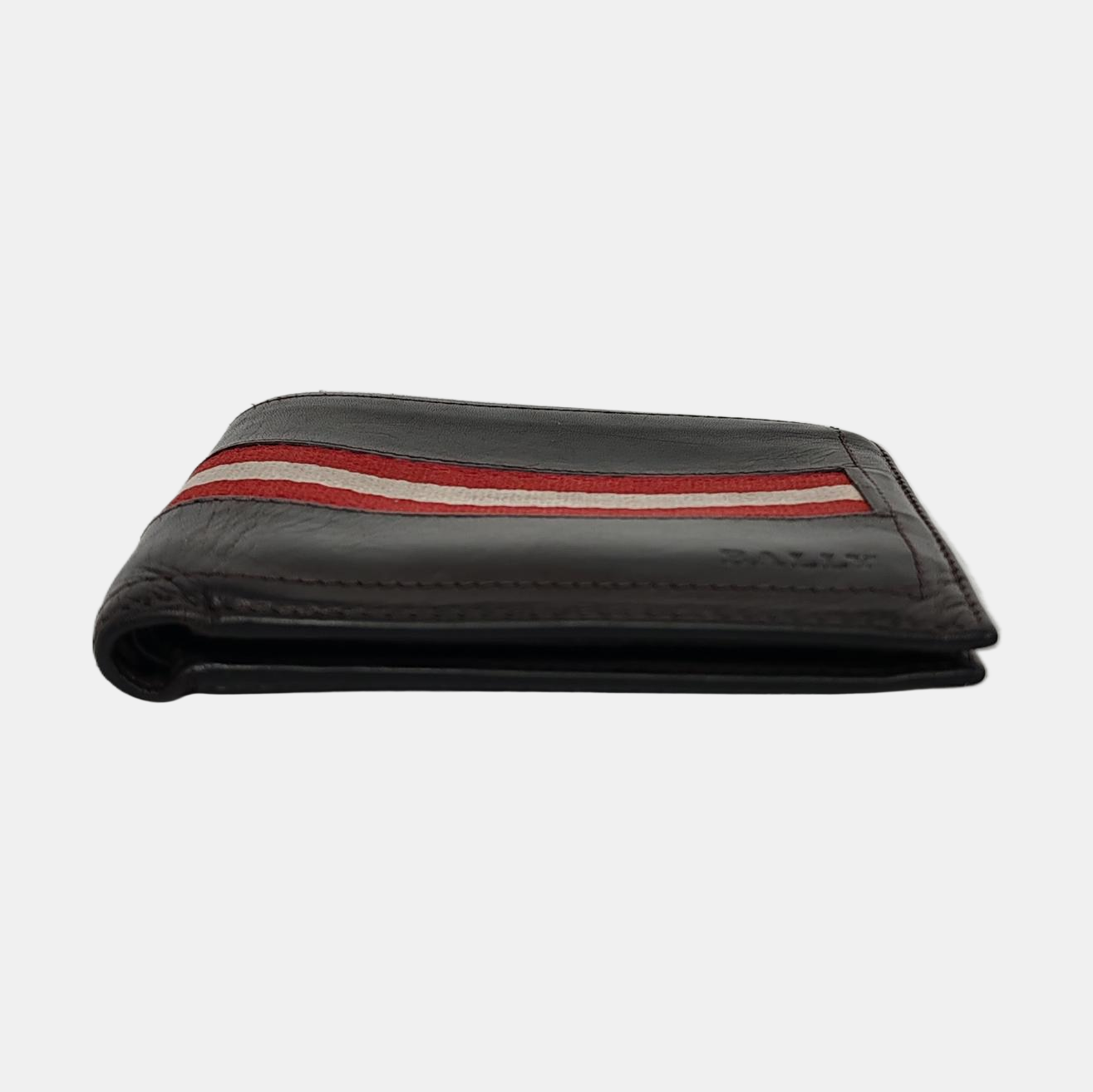 BALLY Dark Brown Calf Leather Wallet-(SKU)-951389128