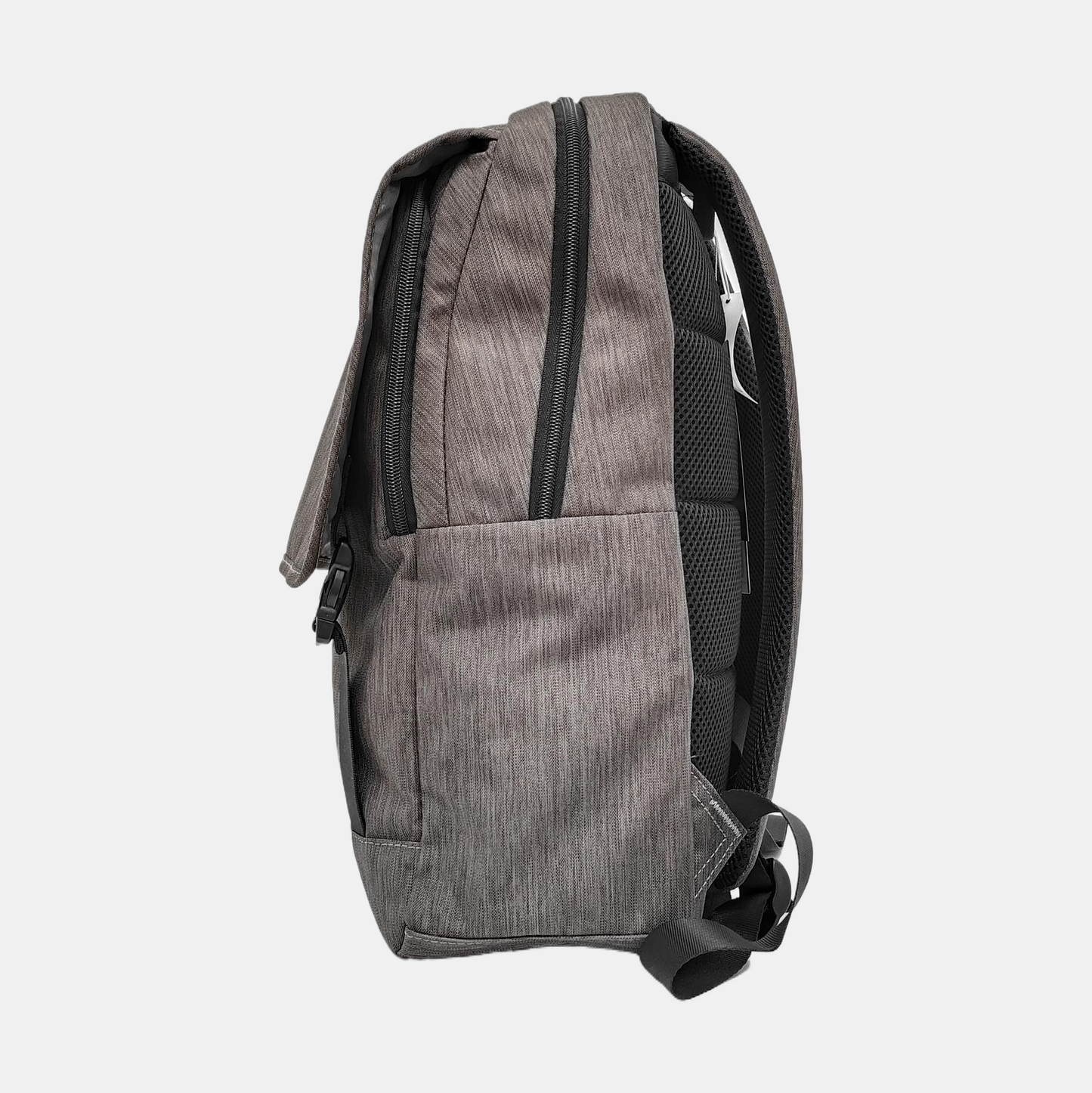 Samsonite Dark Gray Fabric Backpack Ruthenium color hardware-(SKU)-952153767