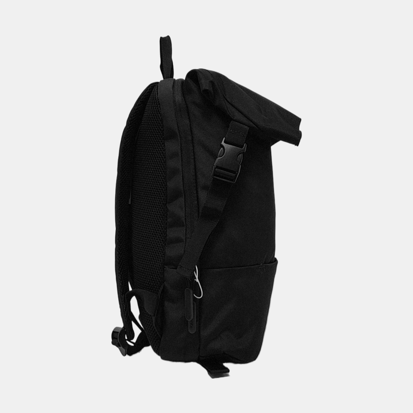 Samsonite Black Fabric Backpack Black hardware-(SKU)-952153602